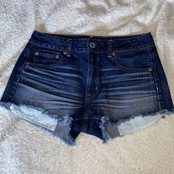 AMERICAN EAGLE High-Waisted Festival Denim Shorts - Picture 5 of 8